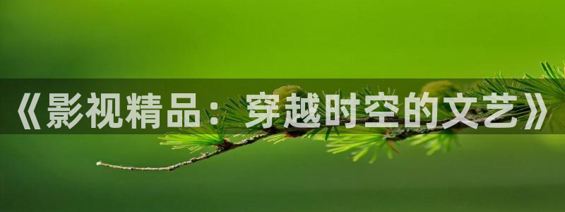 飞极速在线影院：《影视精品：穿越时空的文艺》